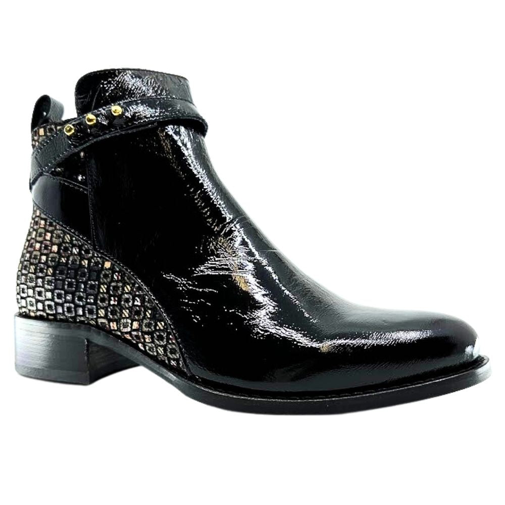 PINTO DI BLU 86000-01 BLACK PATENT