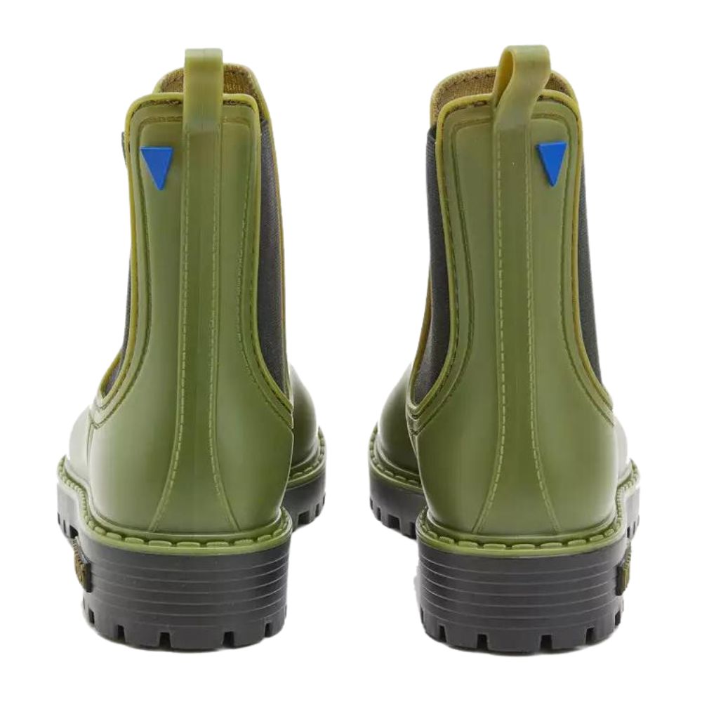 VERBENAS GAUDI RAIN BOOT KHAKI/BLACK