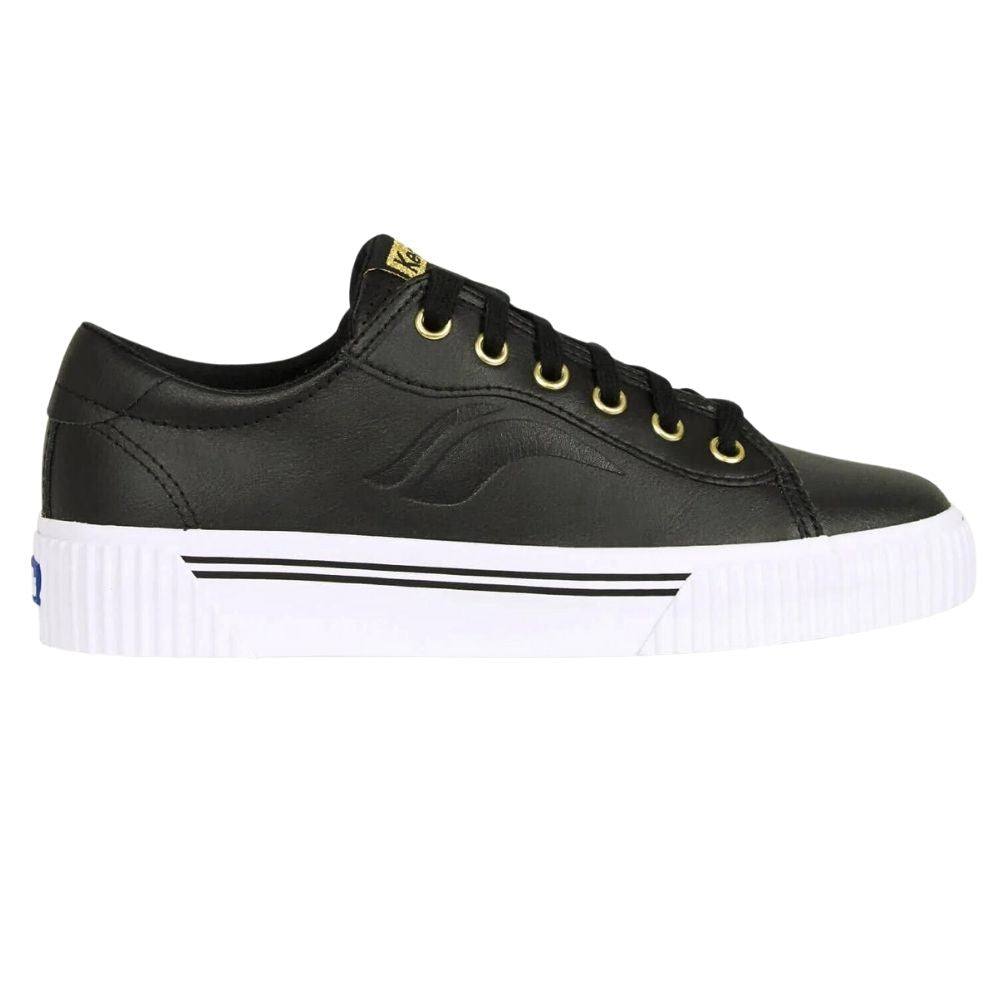 KEDS CREW KICK ALTO LEATHER BLACK Cherrywood Shoes